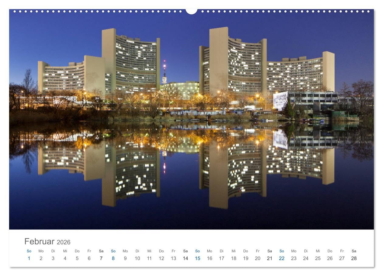 Traumhaftes Wien 2026 (Wandkalender 2026 DIN A2 quer), CALVENDO Monatskalender: 12 atemberaubende Fotografien aus dem facettenreichen Wien (CALVENDO Orte)