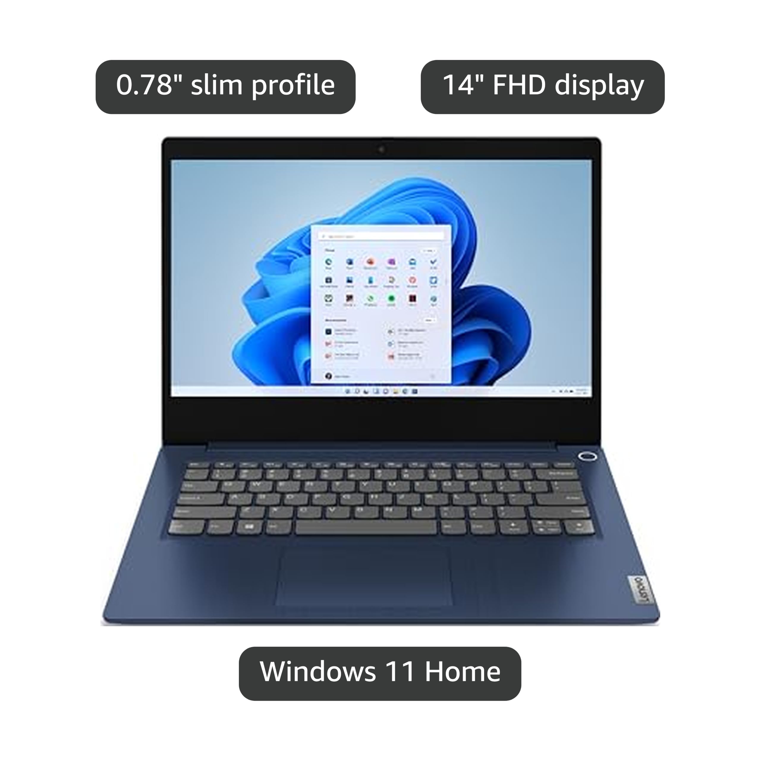 Amazon.com: Lenovo - 2022 - IdeaPad 3i - Everyday Laptop Computer