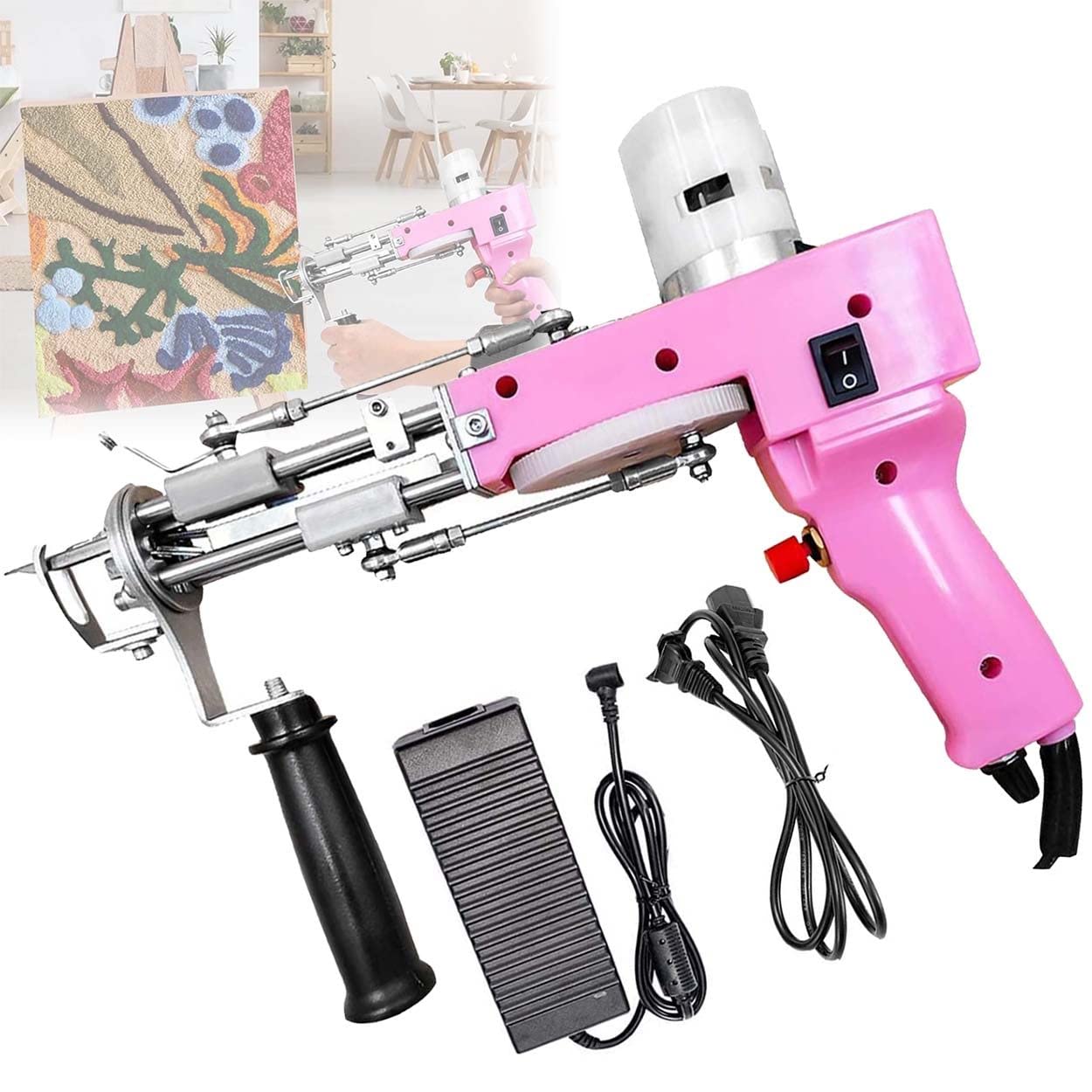 Buy JINGJIN Tuft Gun, Carpet Weaving Flocking Kit, Electric Carpet