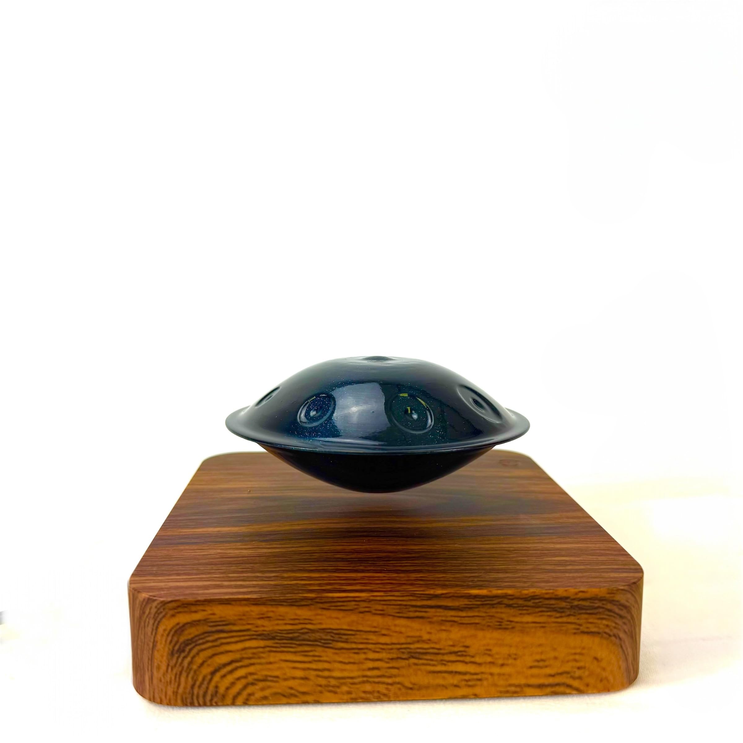 Drift Floating Mini Handpan – Levitating Magnetic Display, Unique Handpan Gift for Meditation & Music Lovers, Handpan Drum Decor for Studios & Zen Spaces