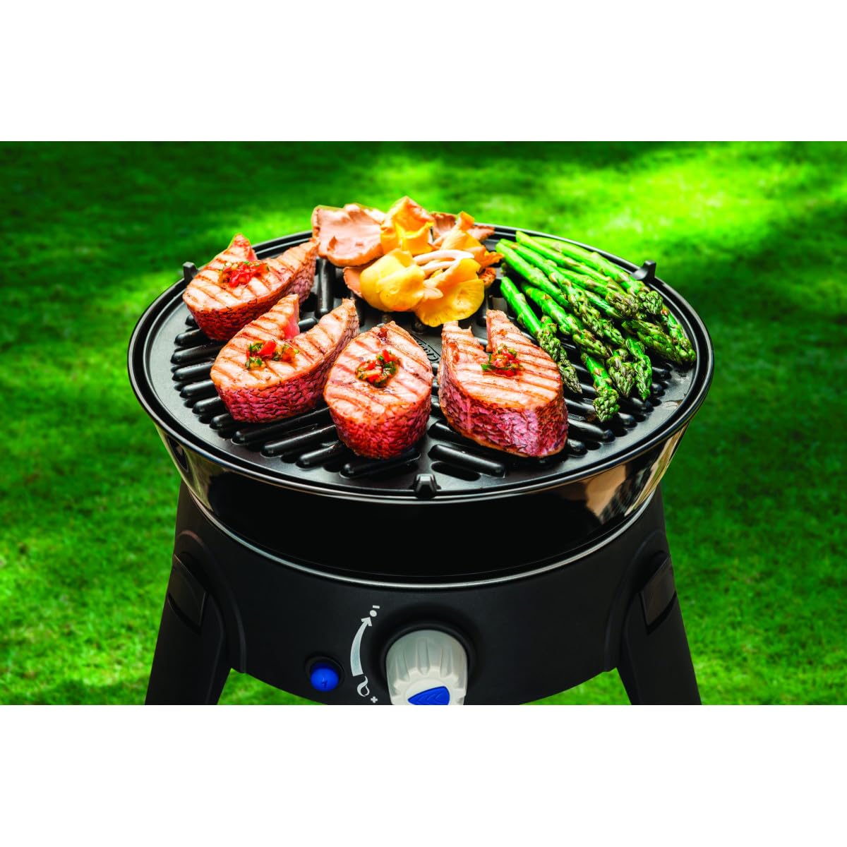 CADAC Przenośny grill gazowy Safari Chef 30 LP Powłoka ceramiczna Camping