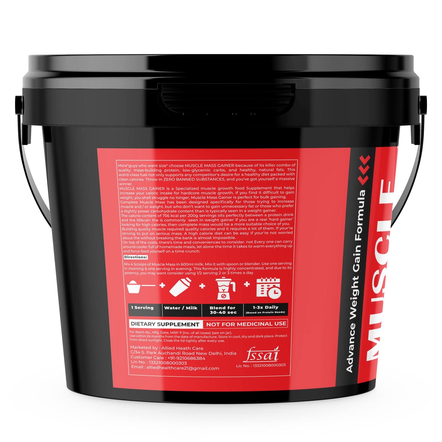 Buy Now Bigbull Muscle Mass Gainer Powder With Creatine + Taurine 2 Buy Now Bigbull Muscle Mass Gainer Powder With Creatine + Taurine