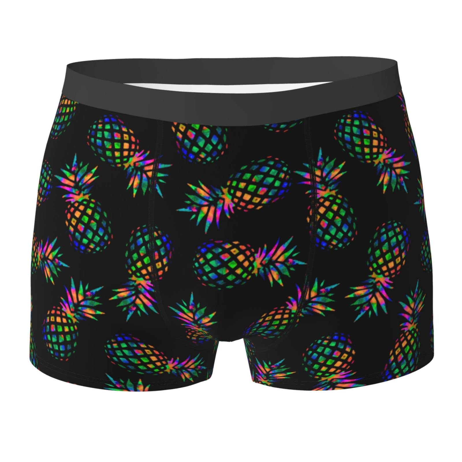 WizfuyqColorful Pineapples Men'S Underwear Briefs Breathable Stretch