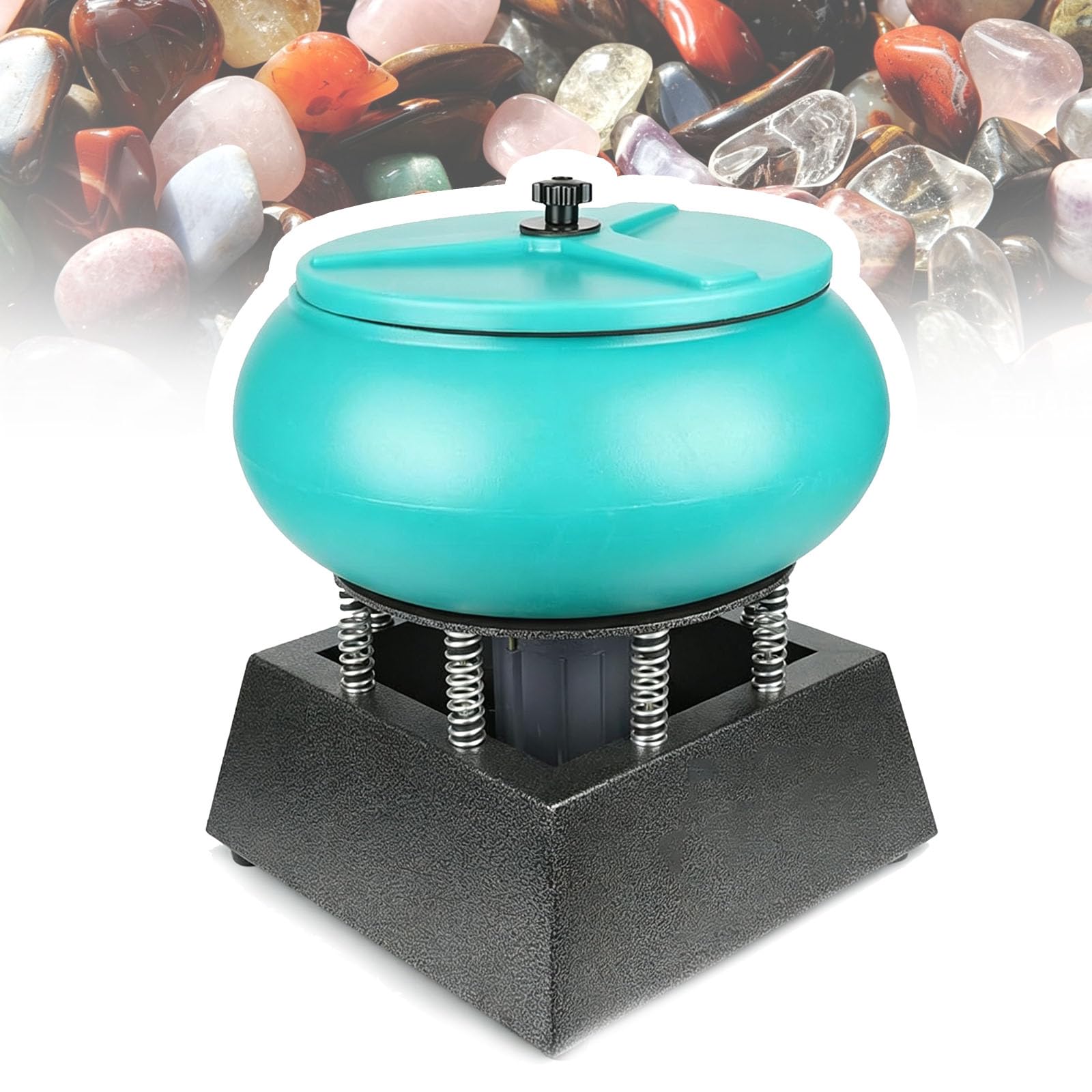 VILA SMO 250w Polishing Tumbling Machine, Electric Polisher, 12l Capacity, Strong Load Capacity For Grinding And Polishing Workpiece Surface, Jewelry Accessories.