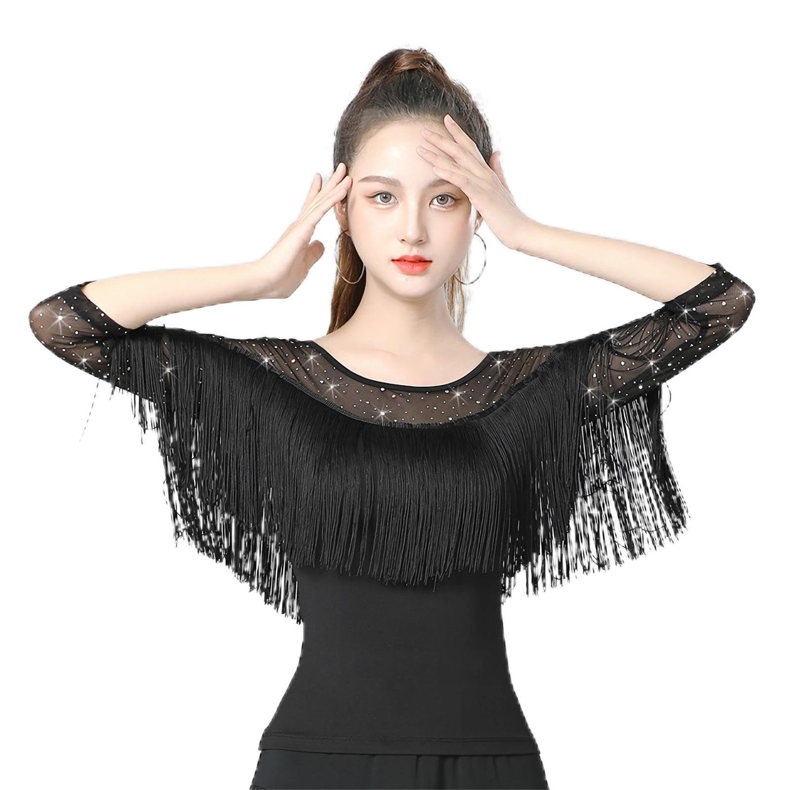 Women's Modern Dance Tops - Fashion Ballroom & Latin Dance Clothes