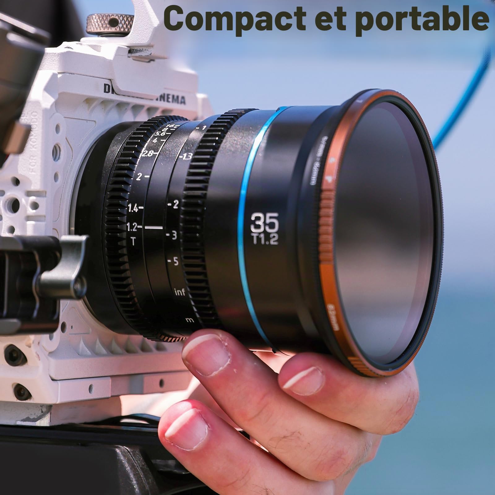 SIRUI Night Walker 24mm 35mm 55mm kit Objectifs T1.2 S35, Manual Lens Focale Fixe, Grande Ouverture, Compact et léger, vlogging, pour Monture X, X-T3, X-T5, X-T20, X-T30II, X-S10, X-S20, Noir