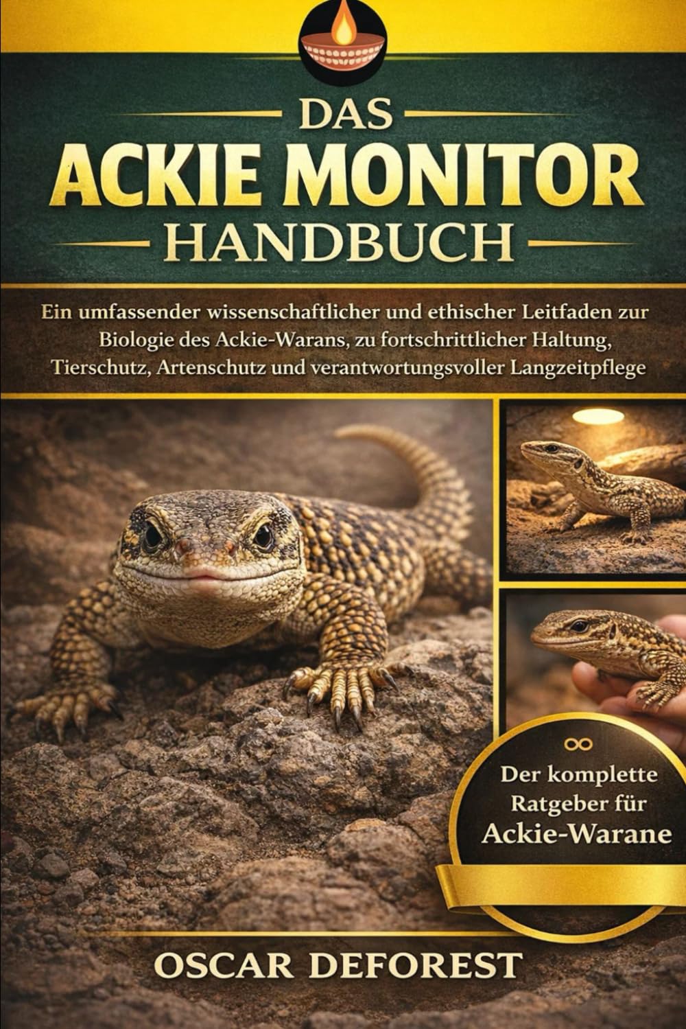 DAS ACKIE MONITOR HANDBUCH: Ein umfassender wissenschaftlicher und ethischer Leitfaden zur Biologie des Ackie-Warans, zu fortschrittlicher Haltung, ... und verantwortungsvoller Langzeitpflege