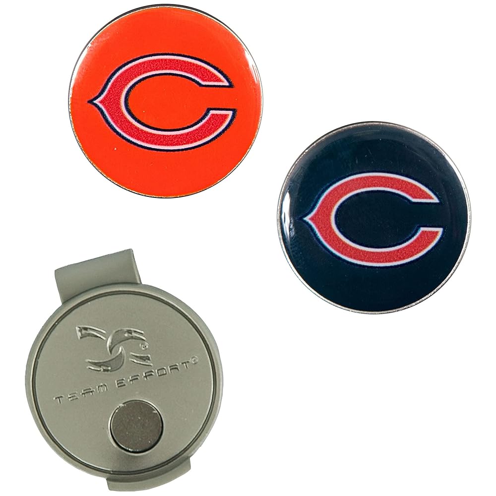Team Effort Chicago Bears Hat Clip & Ball Markers Set