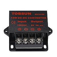 Vista 11 de Regulador convertidor reductor de voltaje DC a DC de 12 V/24 V a 5 V 10 A 50 W, regulador convertidor reductor reductor de voltaje impermeable