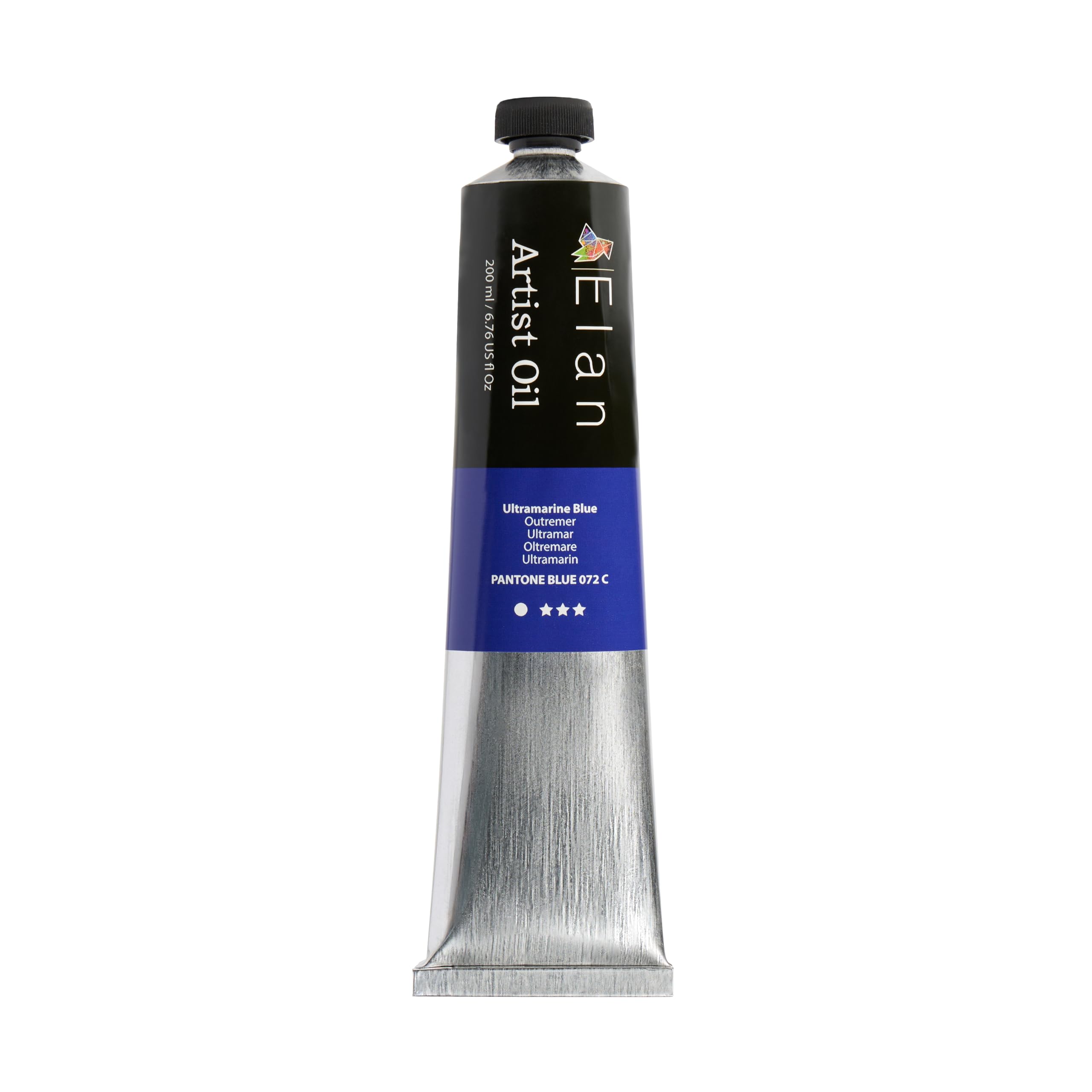 Elan Ultramarine Blue Oil Paint 200ml Tube