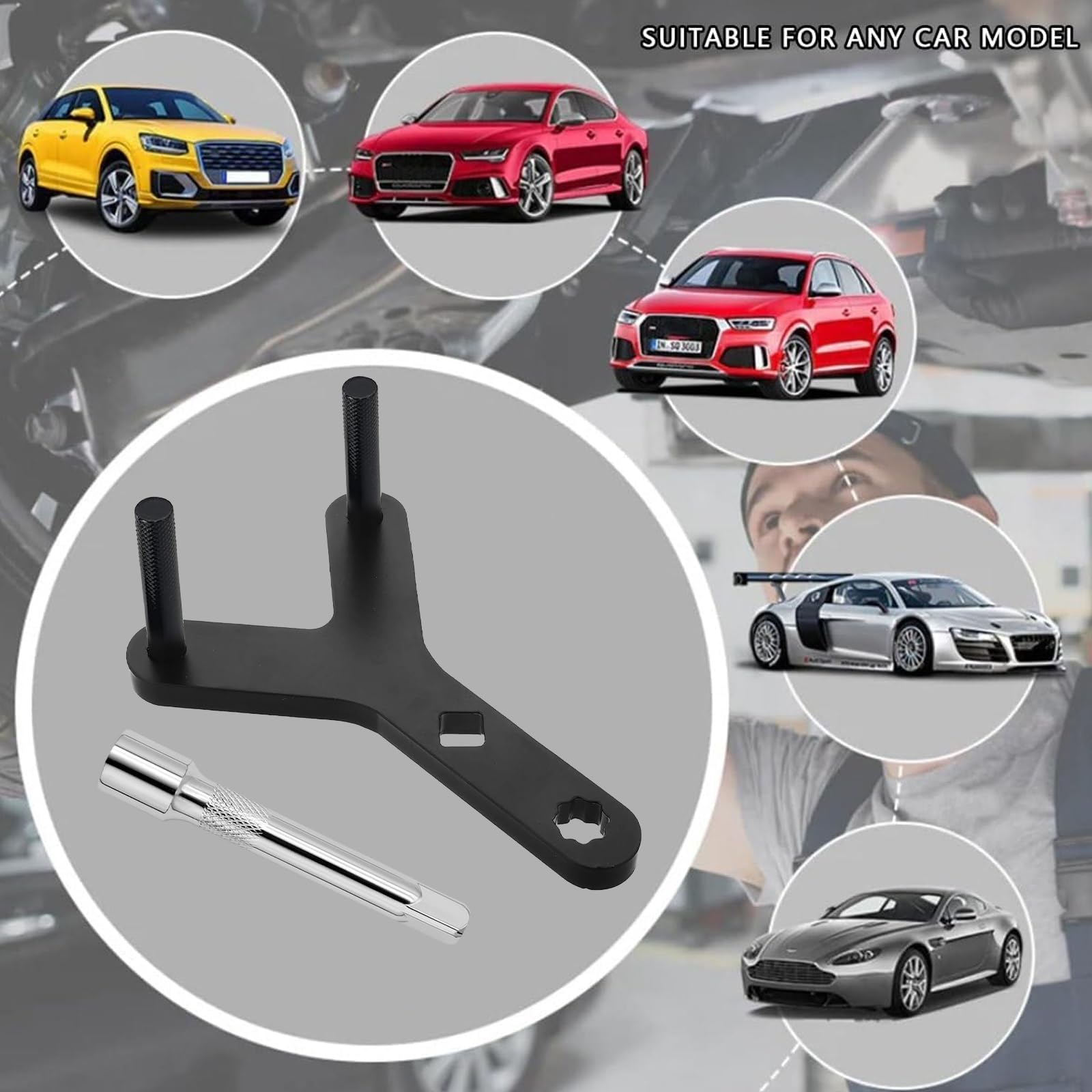 Strumento per Braccio Trasversale,Automotive Lower Control Arm,Lower Ball Joint Pry,Strumento di Rimozione del Braccio di Controllo,Braccio di Controllo Inferiore per Autoveicoli