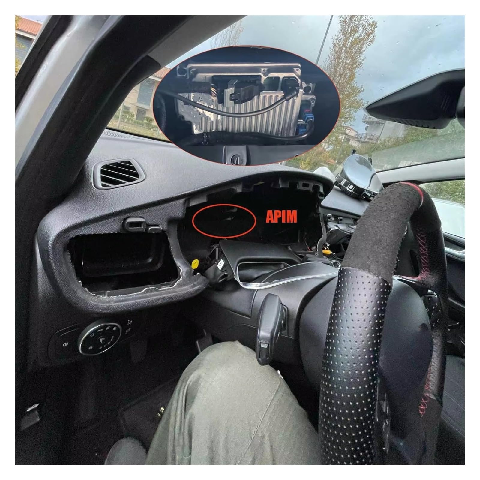 Telecamera Retromarcia Per Ford Per Fiesta MK8 HB 2017 2018 2019 2020 2021 2022 /CCD/Visione Notturna/Telecamera Retromarcia SYNC 2.5/3 HD Telecamera Maniglia Bagagliaio Telecamera Posteriore(Sync 3)