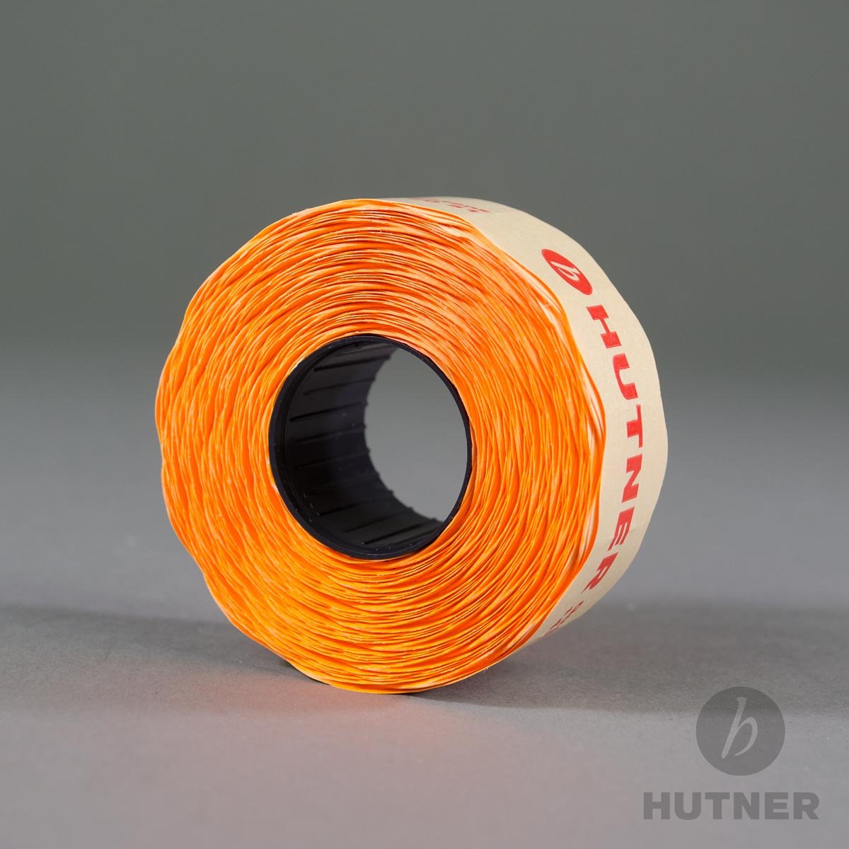 30 Rollen Preisetiketten 26x16 leucht-orange permanent | 33.000 Etiketten | Preisauszeichner Etiketten | Auszeichner Etiketten | HUTNER