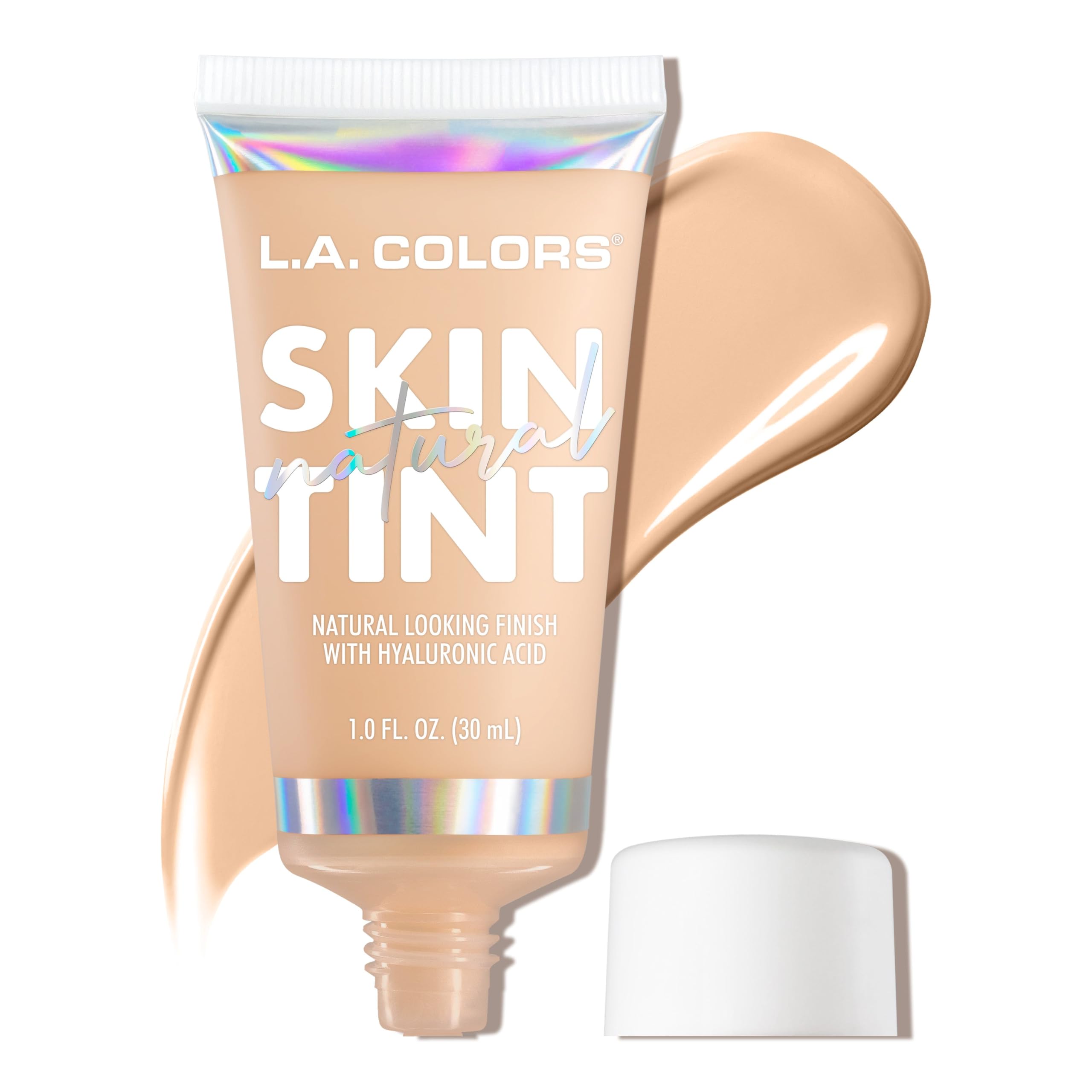 Amazon.com : L.A. COLORS Natural Skin Tint Foundation, Light