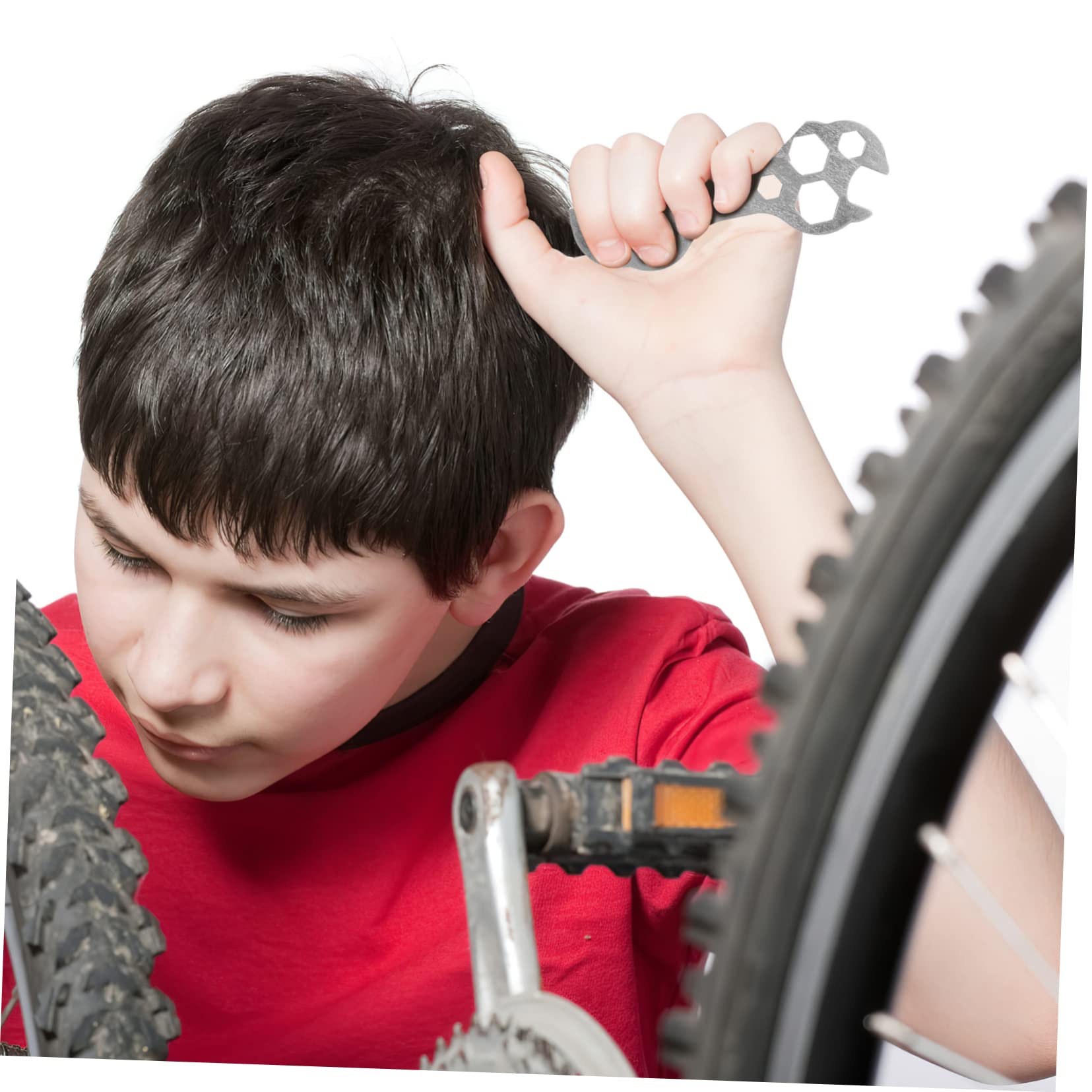 Toddmomy 3 Set Chiave Multi Foro Per Strumento Riparazione E Versatile Per Bici Adatto Per Attività All E Riparazioni 10 * 3