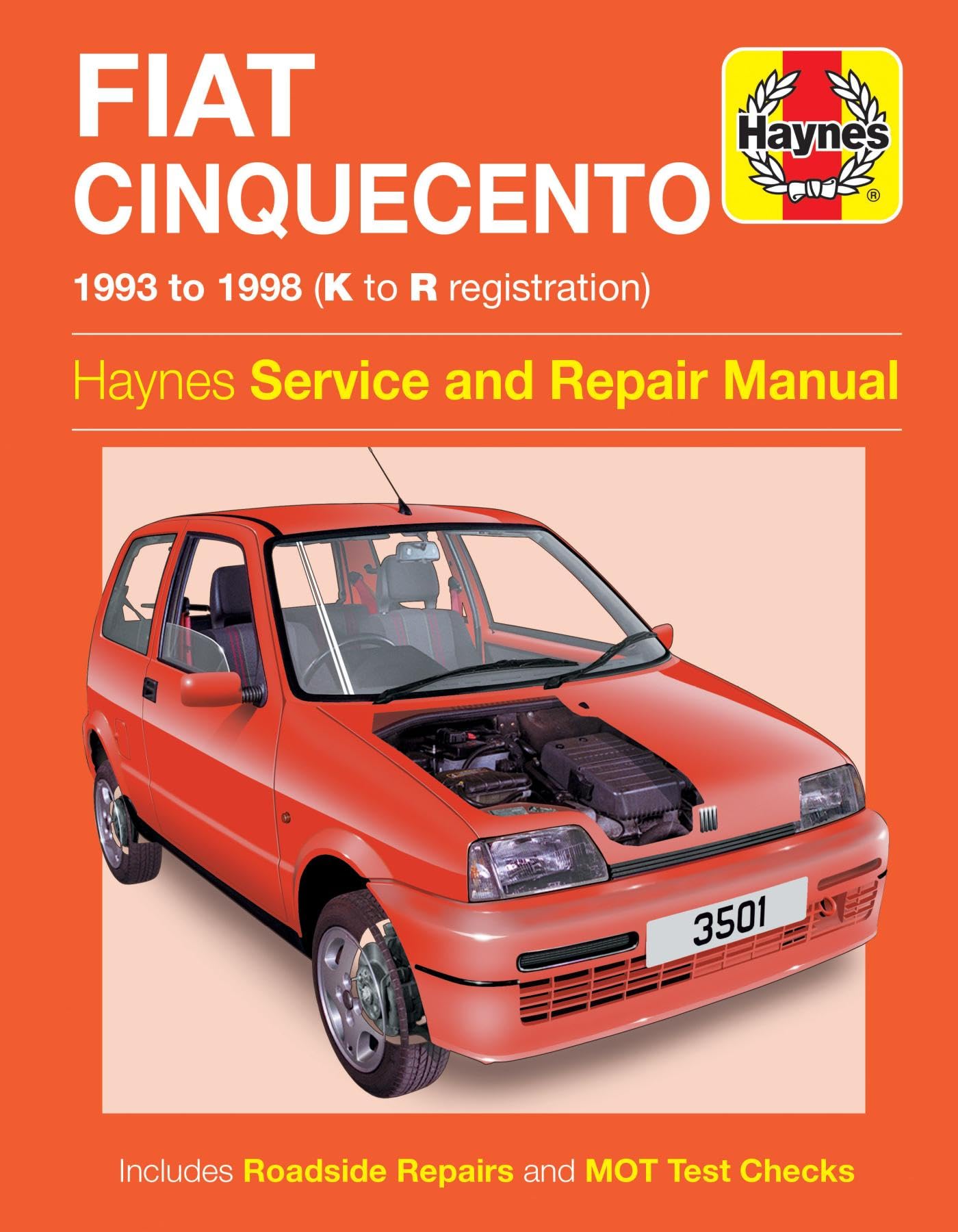 Fiat Cinquecento PAPERBACK 9780857336187
