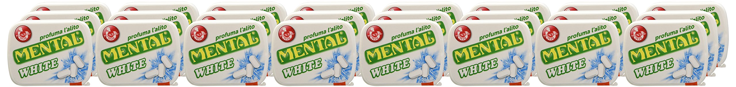 Mental Fassi Caramelle alla Menta Liquirizia - Pacco da 24 x 640 g