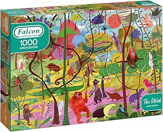 Jumbo, Falcon Contemporary - The Wild, Jigsaw Puzzles for Adults, 1000-Piece