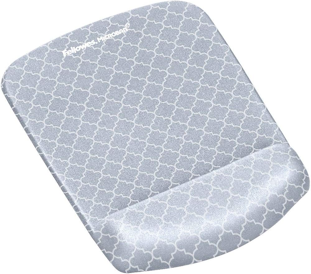 Fellowes PlushTouch Mouse Pad/Wrist Rest with FoamFusion