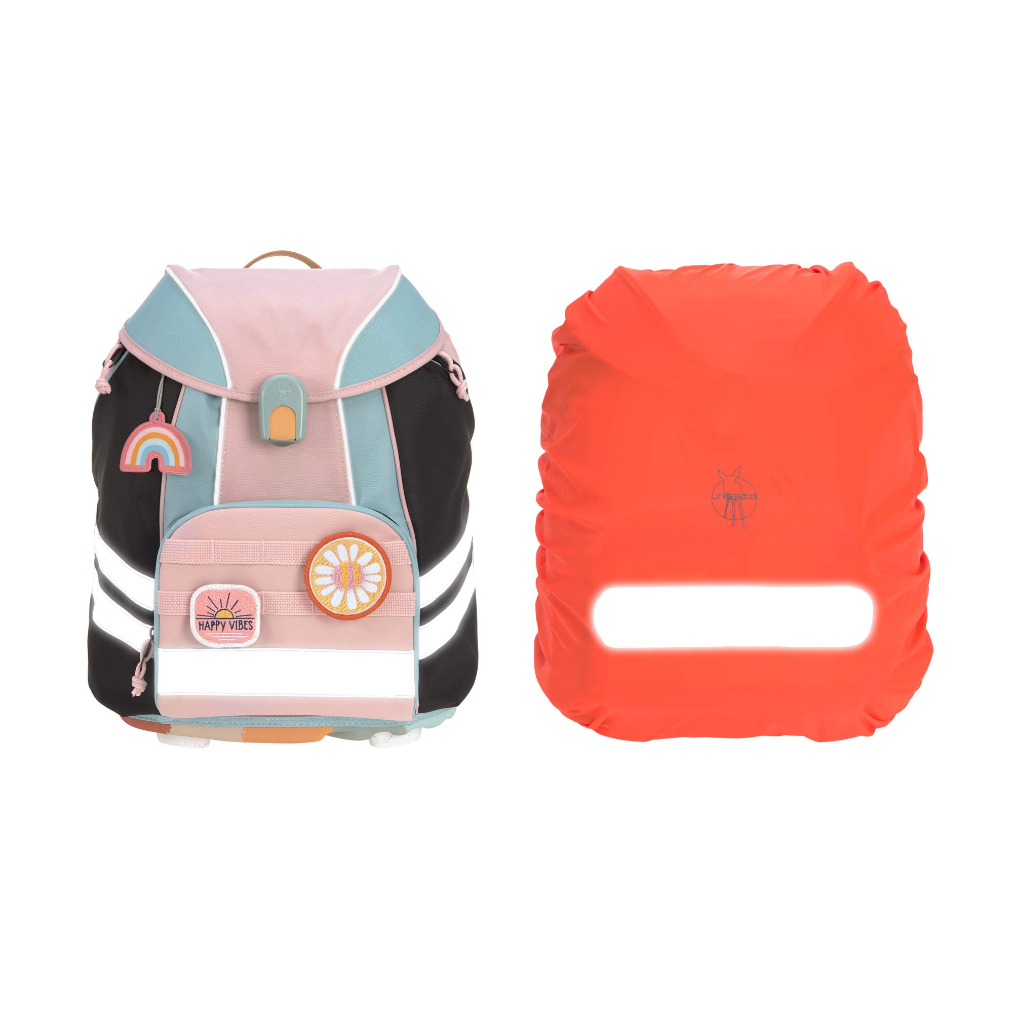 LÄSSIG Set di borse per la scuola da 7 pezzi per bambini/School Set Flexy Unique
