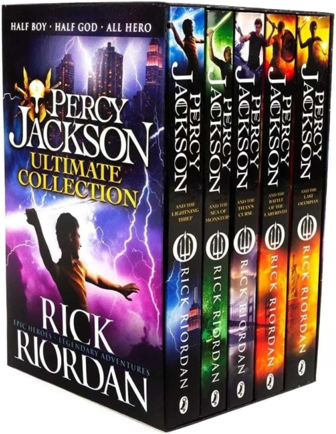 Percy Jackson Complete Series | 5 Book Box Set (Paperback)