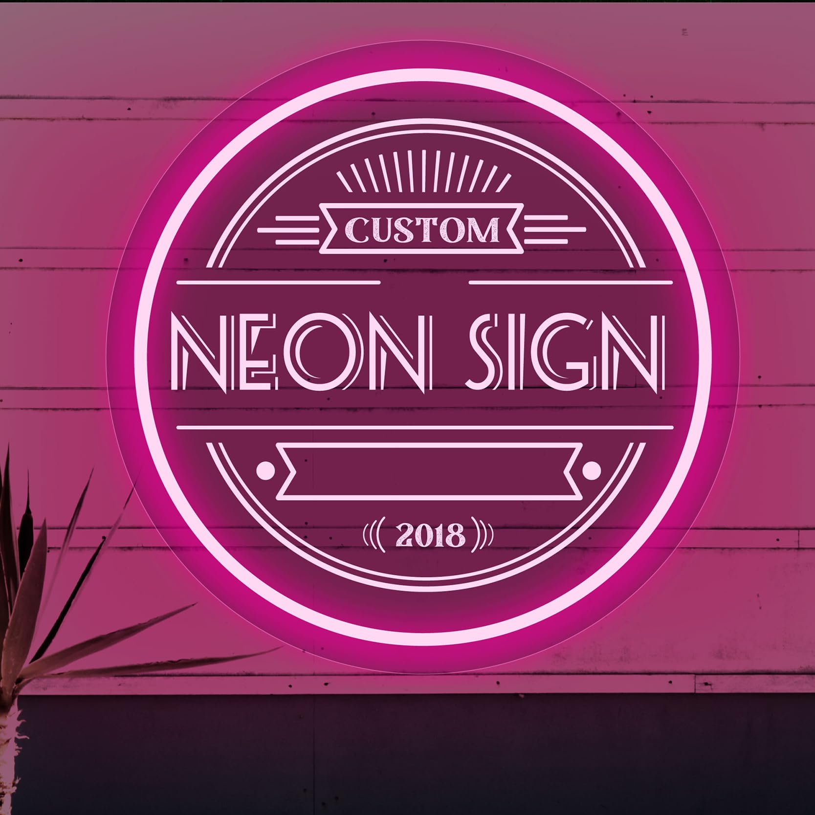 souleather Personalized Neon Light Sign for Wall, Custom Neon Sign, Neon Sign Wall Decor, Led Neon Lights, Custom Bar Neon Sign