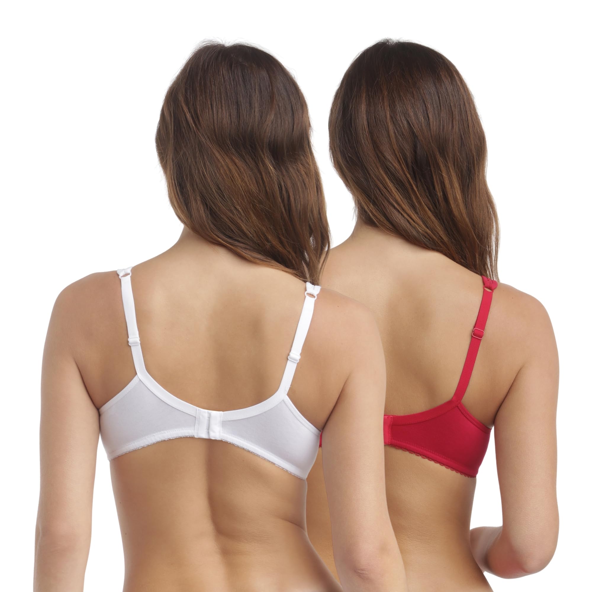 Dim Sujetador de gran capacidad con aros Generous Cotton Bio Mujer x2