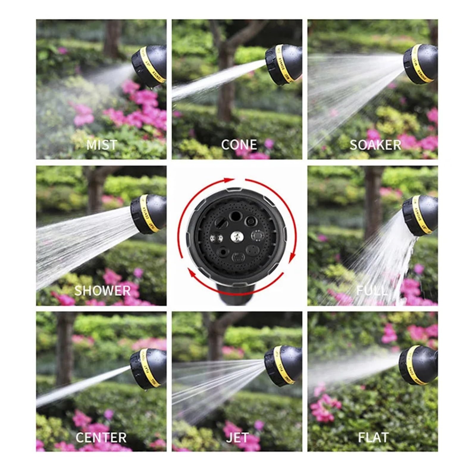 Lance Regolabili A 180° Pistola A Spruzzo For Acqua Di Lavaggio Ad Alta Pressione For Tubo Da Giardino Ugello For Irrigazione Strumenti For La Casa Sciacquare Il Pavimento Alta Pressione