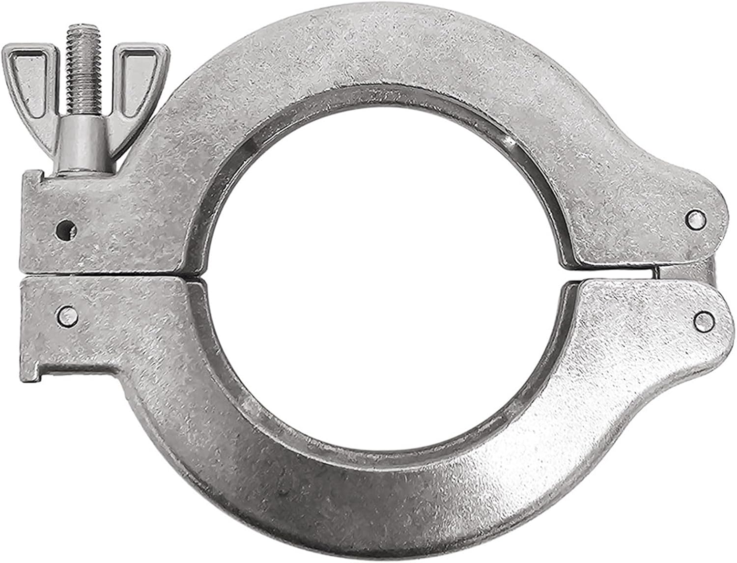 2-Piece Stainless Steel Flange Quick Clamping Hinge for Vacuum Hose - ISO-KF Fittings(KF50)