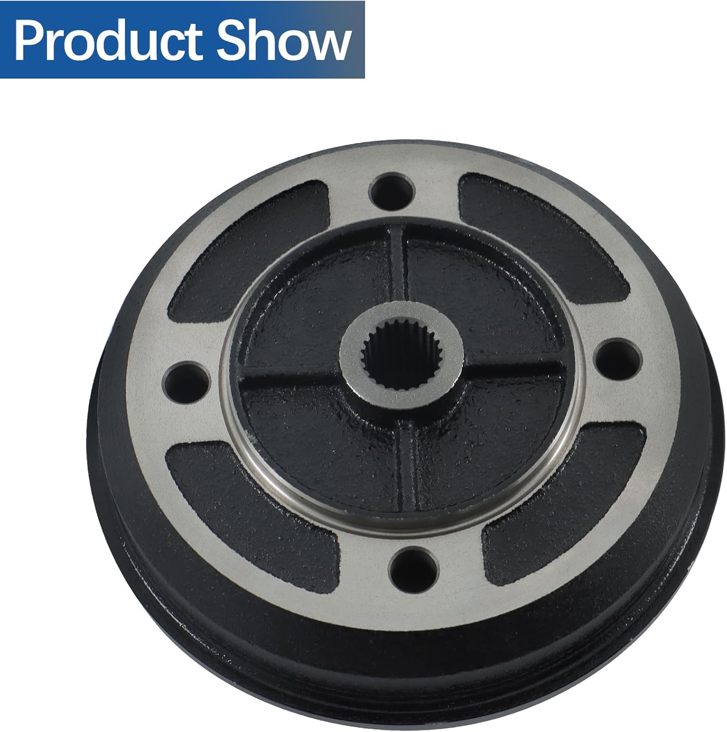 WFLNHB Front Rear Brake Drum Replacement for Kawasaki Mule 2010 2500 2510 1993-2001 41038-1227