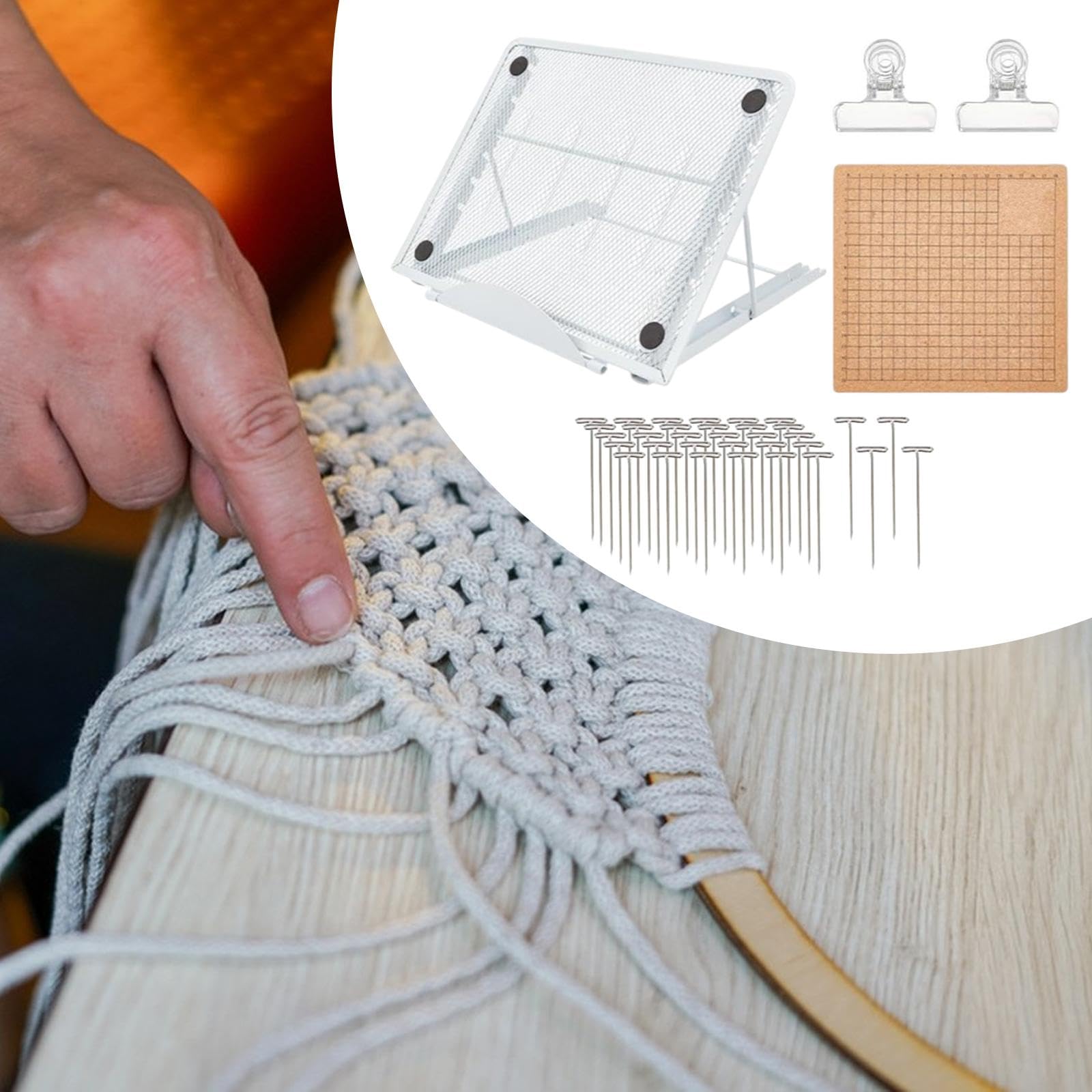 Supporto Regolabile Per Tavola Macrame