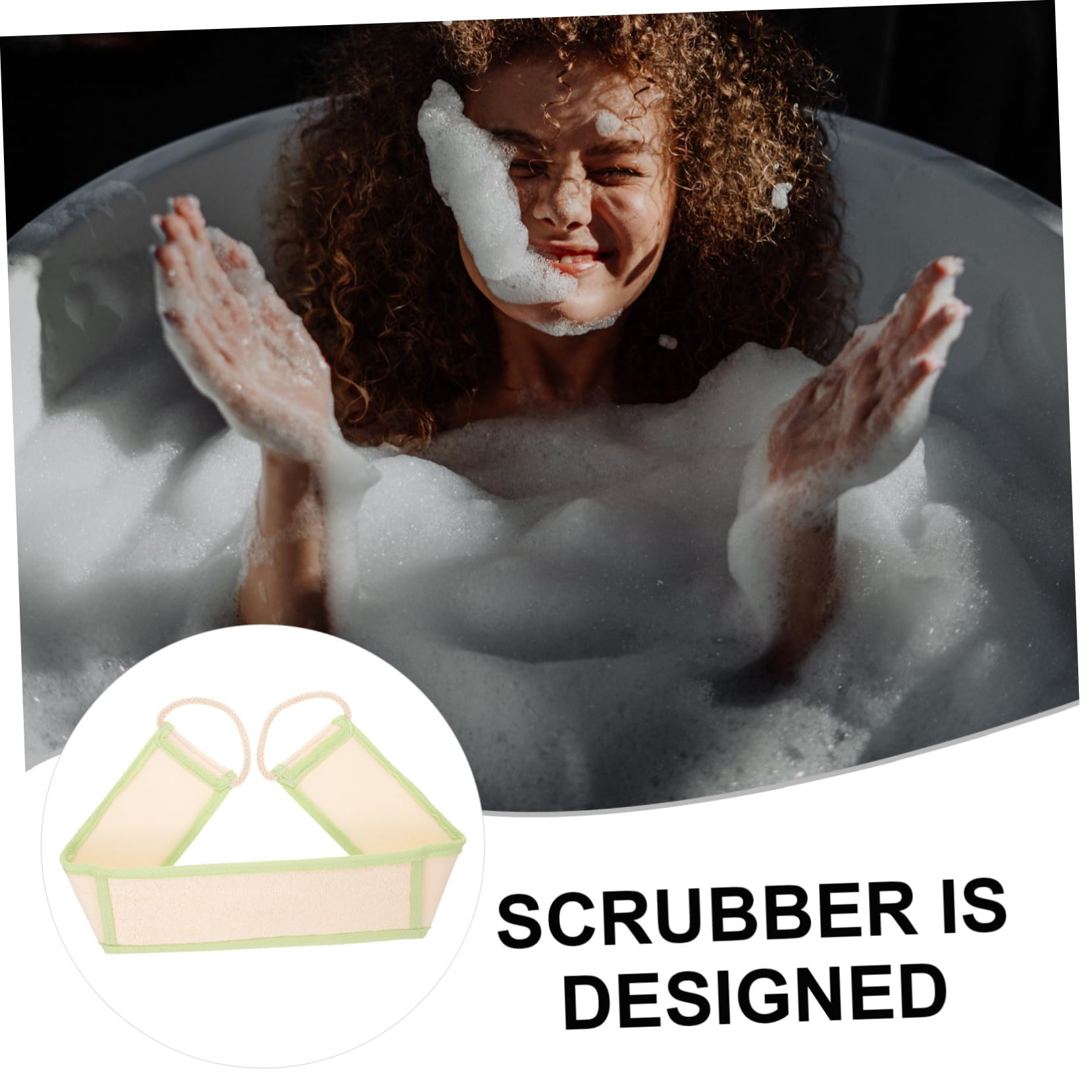 Didiseaon 4 Piezas Maleza Esponja Trasera Para Ducha Para Hombres Exfoliante De Espalda Para Ducha Depurador De Ducha Trasera Fregador De Espalda Para Baño Accesorios De Baño Esponja Vegetal