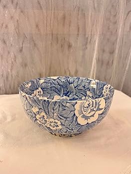 3枚セット【Burleigh】インクブルー・ポーレン　訳あり 3枚セット【Burleigh】インクブルー・ポーレン 訳あり