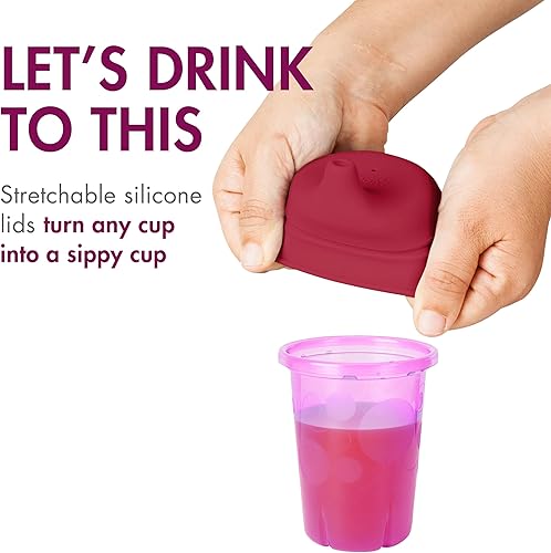 Miniatura 10 de Boon - Cómodo juego de tapas, tamaño universal, para aperitivos