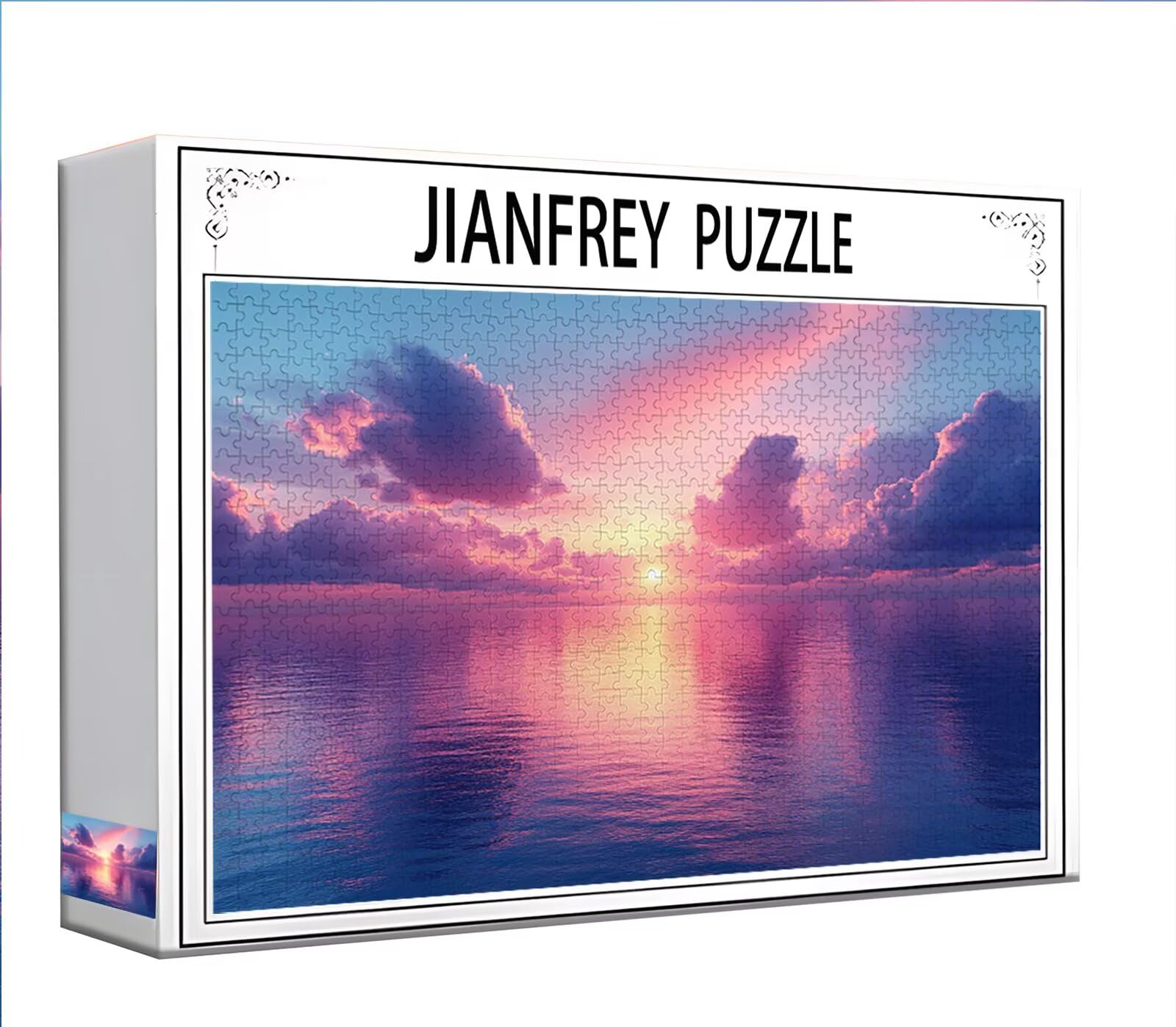 Puzzle 2000 Piezas Adultos Puzzle Playa Atardecer Rompecabezas Adultos XXL 100 x 70cm, Impossible Rompecabezas, Jigsaw Arte Juego Educa Familiar Aliviar El Estrés, Regalos para Hombres y Mujeres D-5