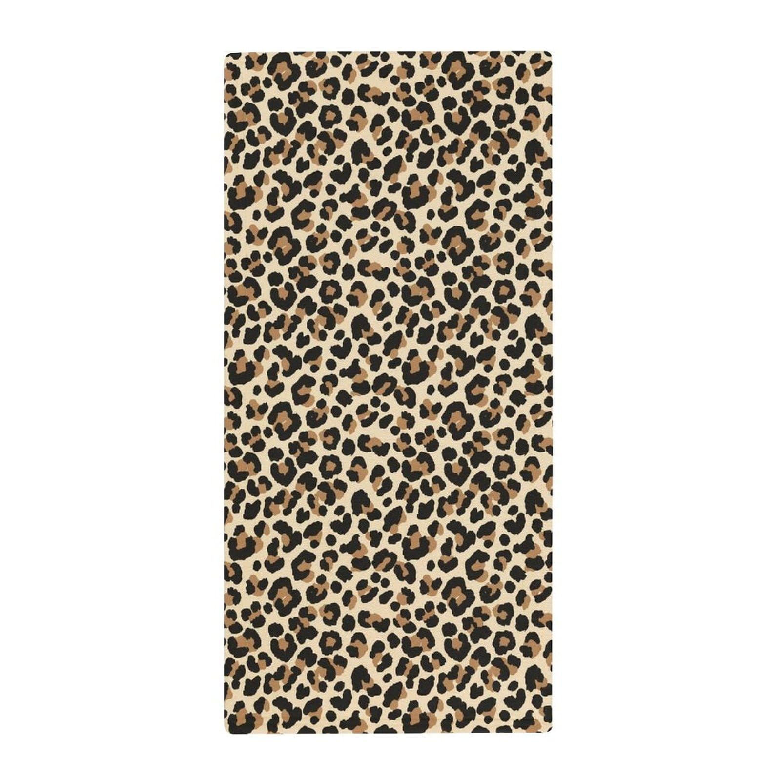 Anceky Decorative Kitchen Hand Towels, Leopard Prints Printed Ultra Soft & Absorbent Guest Towels for Hotels & Home Bathrooms