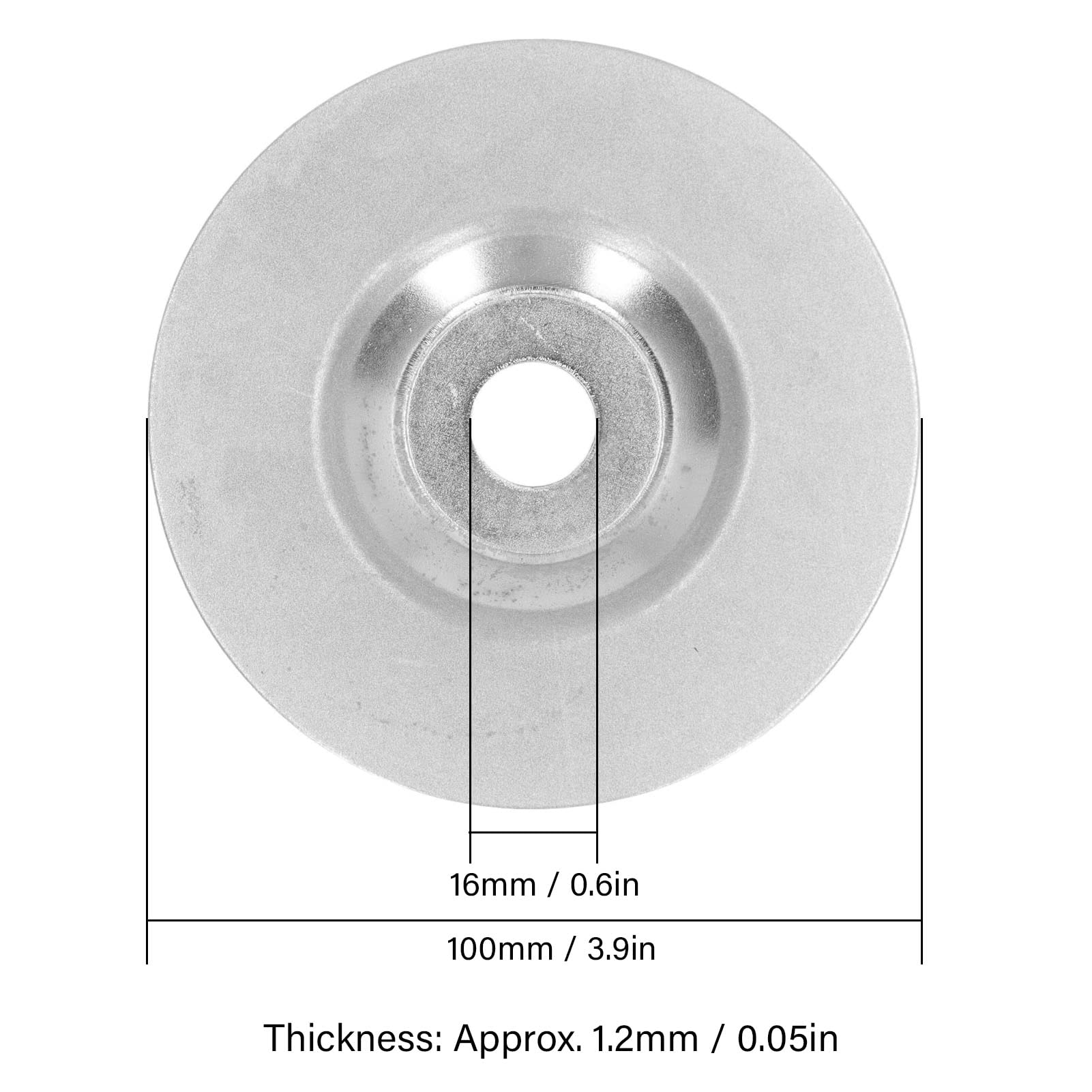 Diamentowa Tarcza Szlifierska, 5 Sztuk 4in 1000 Grit ściernica Diamentowa Cutter Grinder Elektronarzędzia Miska Diamentowa ściernica