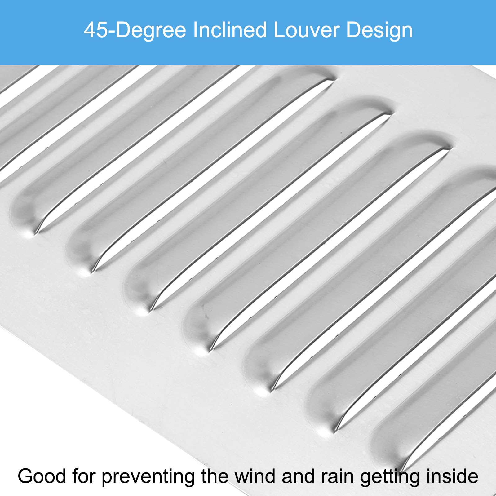PATIKIL 4 x 4 Inch 304 Stainless Steel Vent Cover - Image 3