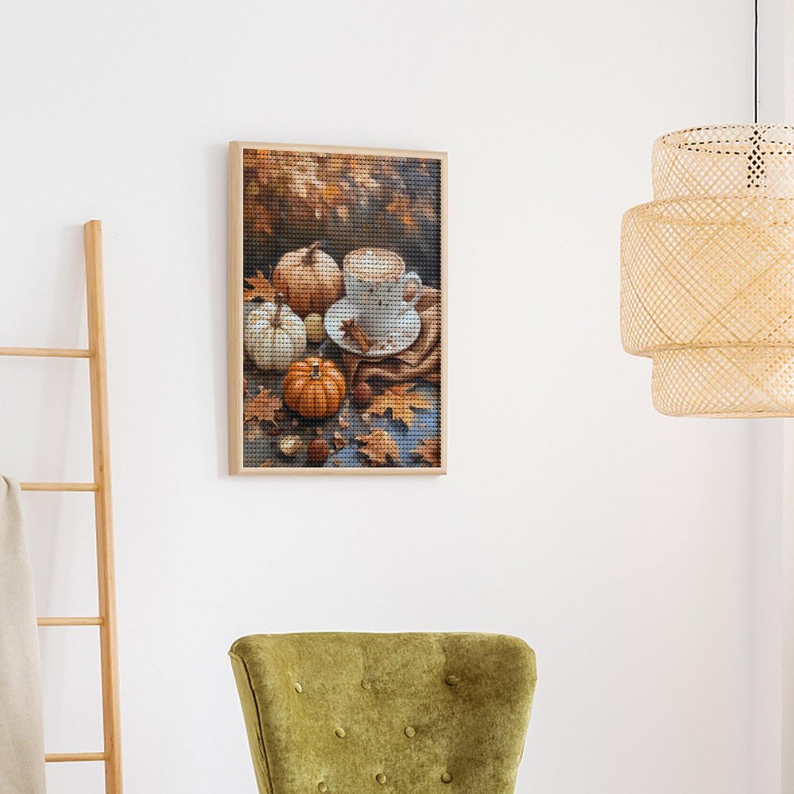 Amazon.com: Novastar Diamond Art Kits for Adults - Cozy Pumpkin