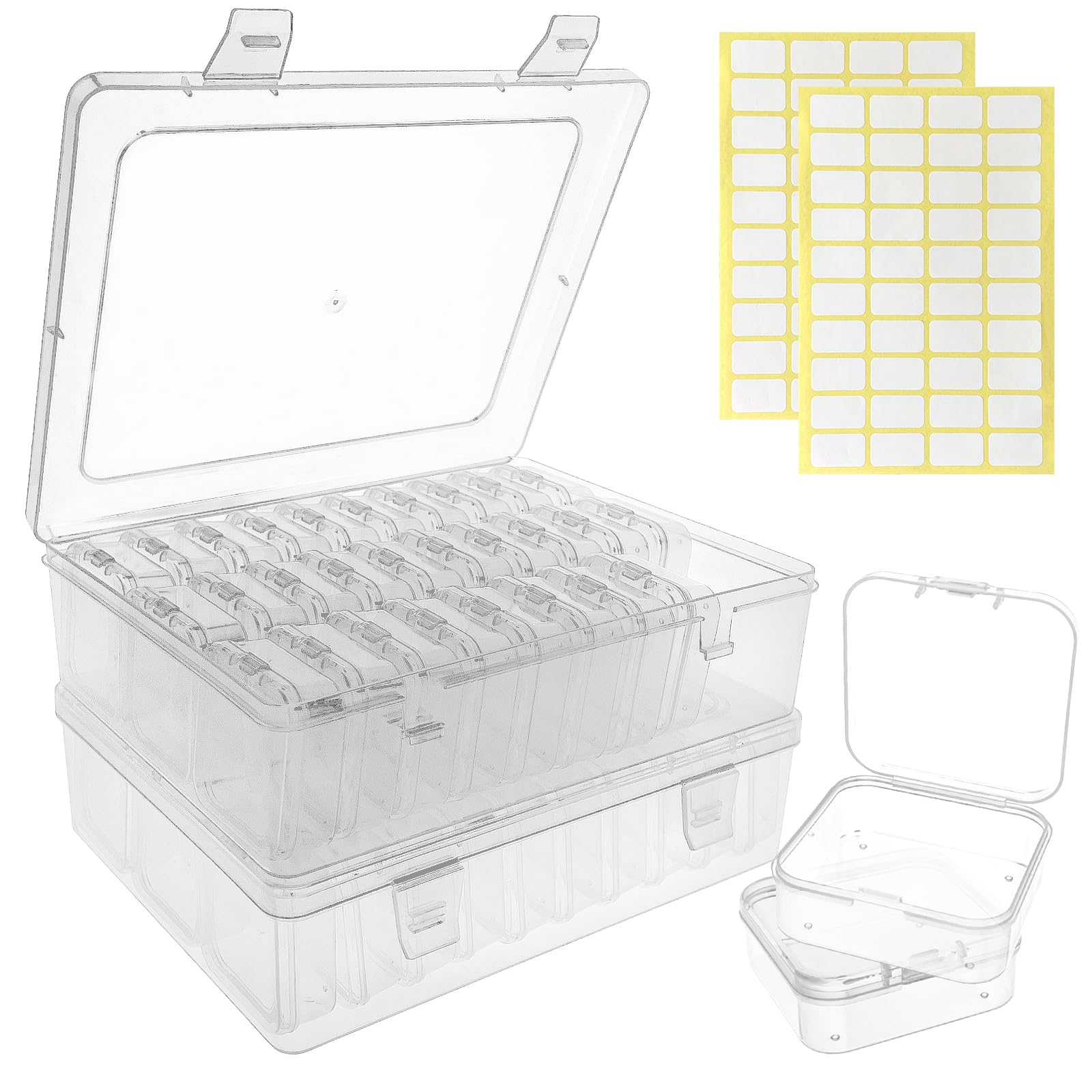 Bead Organizer Box, Small, 62 PCS