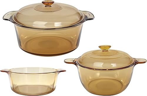 Miniatura 1 de Visions Juego de utensilios de cocina para horno holandés de 5 piezas con montaje de olla de 5 L