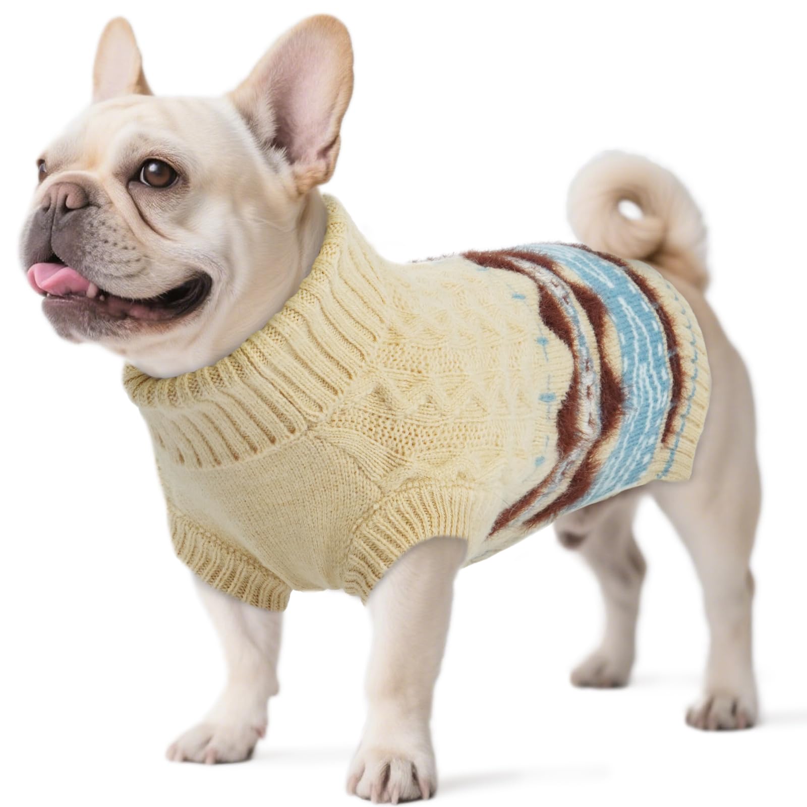 Hjumarayan Fair Isle Dog Jumper