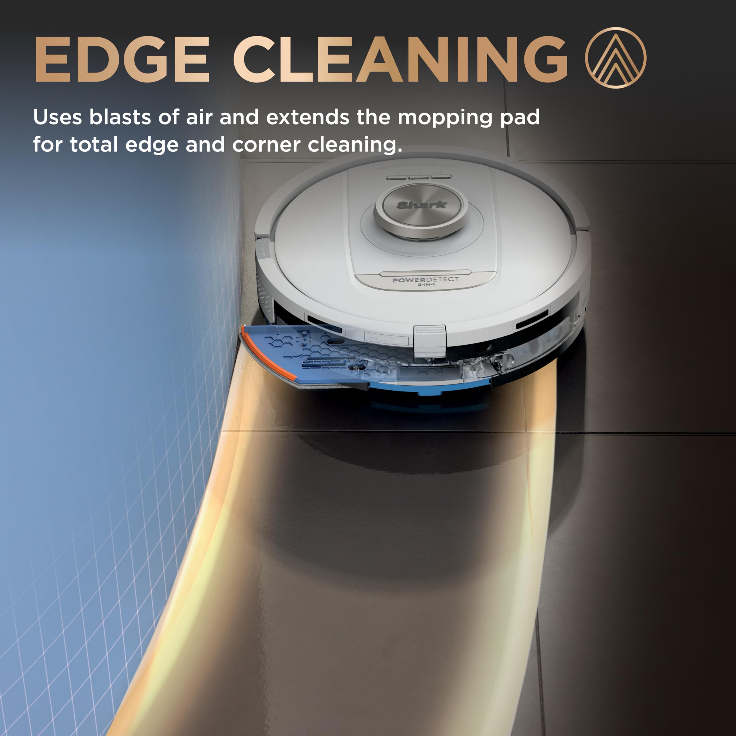 Shark PowerDetect 2-in-1 Robot Vacuum & Mop, White, AV2800ZE view 7