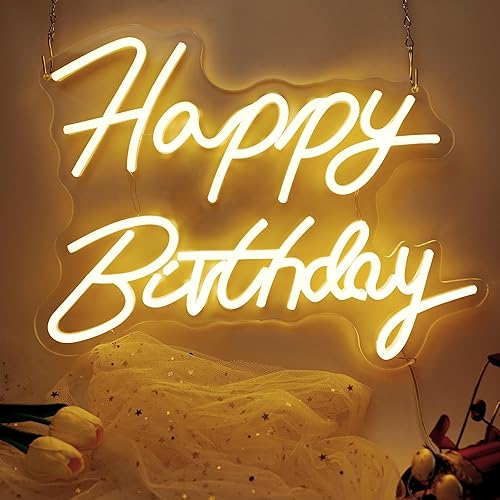 Miniatura 5 de Cartel de neón de la hora feliz de Cócteles con USB regulable LED neón letreros para dormitorio, barra de cerveza, letrero de luz de neón para