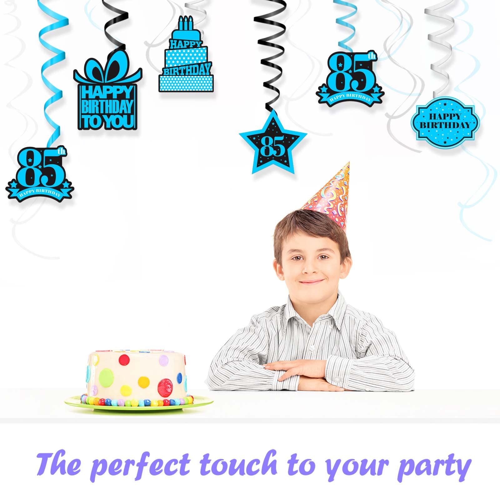 Happy Birthday Banner – Stoff, 185x90 Cm, Wiederverwendbar Für Partydeko