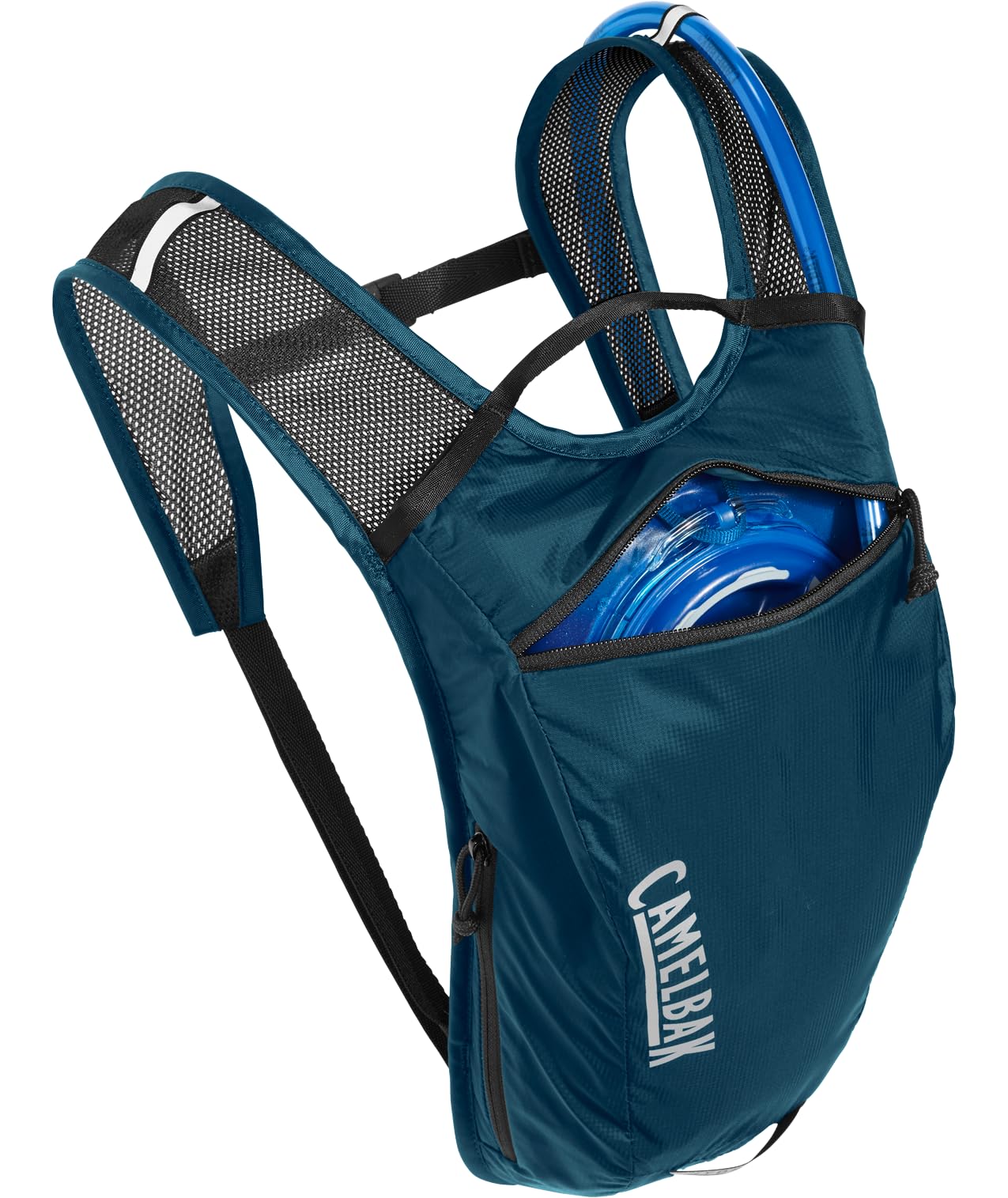 CAMELBAK Hydrobak - Mochila de hidratación Ligera para Bicicleta, 50 onzas, Color Azul Serenidad