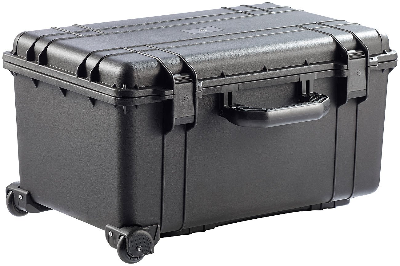 Xcase walizka trolley wodoodporna i pyłoszczelna IP67 duża 75 l czarna