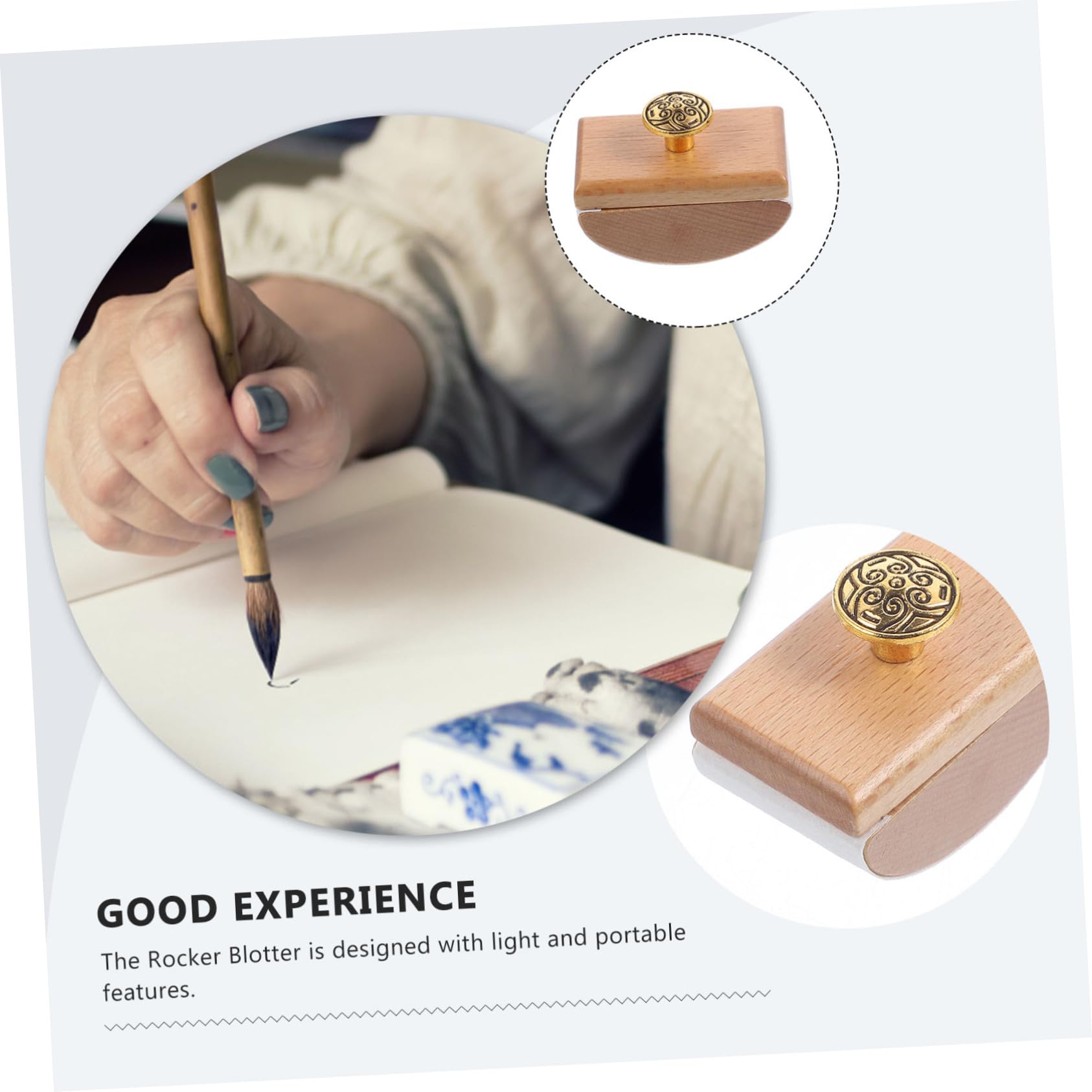 稀少カリン瘤材で作った机上サイズのインクブロッター（吸取器）L-RRR01 稀少カリン瘤材で作った机上サイズのインクブロッター（吸取器