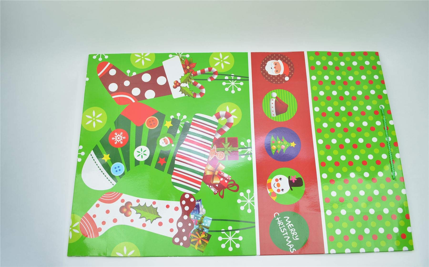 Very Jumbo Giant Green XXL Christmas Gifts Bag Santa Gift Wrapping Decorations 17Cm*74Cm*49Cm XXL - Image 3