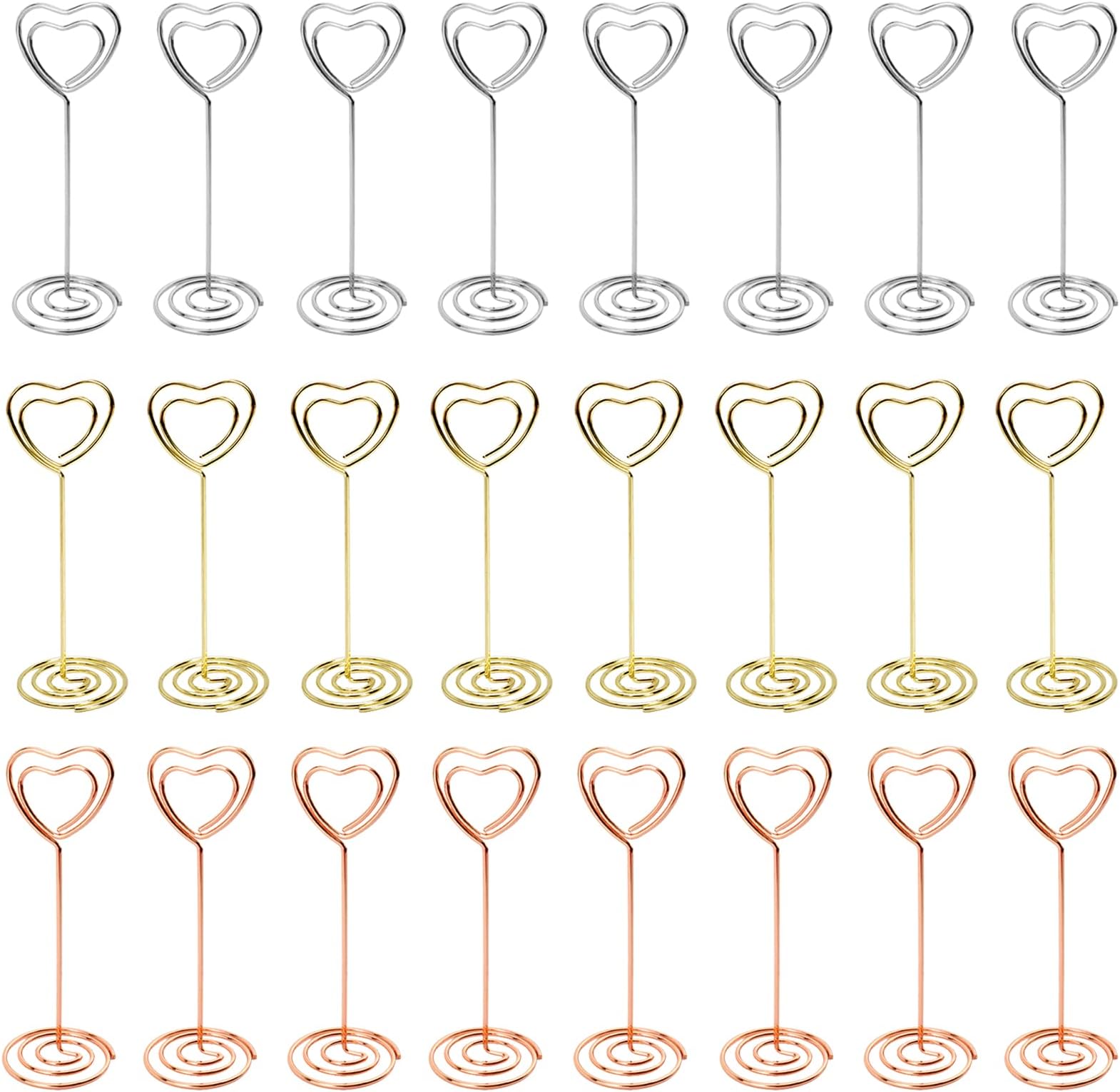 10 Clip Portafoto Con Base In Legno - Per Segnaposto Matrimoni, Ufficio E Decorazioni - Foto 13